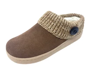 Clarks Women's Knitted Collar Clog Slipper