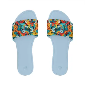 Cozy Bliss Slipper Retro Psychedelia